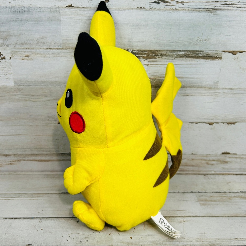 2011 Pokemon Pikachu 10” Plush Toy Factory Nintendo Game Freak Stuffed Animal - Picture 3 of 9